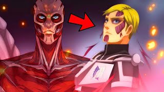 WHAT IF ERWIN had the COLOSSAL Titan  Attack on Titan Explained In Hindi [upl. by Shewchuk35]