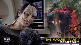 Star Trek Deep Space Nine S2E20 quotThe Maquisquot Review [upl. by Searle]