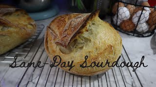 Master Sourdough Bread In Just One Day with this recipe Stepbystep samedaysourdough sourdough [upl. by Rebecka]