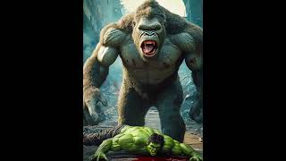 King Kong Vs Avengers Vs Dc  Hulk Captain America Iron Man Bat man Hulk Venom Thor  marvel [upl. by Yvaht]