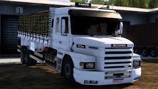 113H NA CARROCERIA COM UMA CARGA DE COCÔ NO MAPA EUROPA NO EURO TRUCK SIMULATOR 2 [upl. by Tolley]