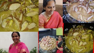 Badam halwa Homemade  Malinis Cooking World [upl. by Aikahs889]