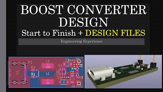 Boost Converter Design Start to Finish  Design Files TLV61048 [upl. by Rumit]