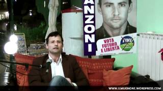 L Mugnon intervista Nicola FRANZONI Futuro e Libertà  Elezioni Carrara 2012 [upl. by Schwartz262]