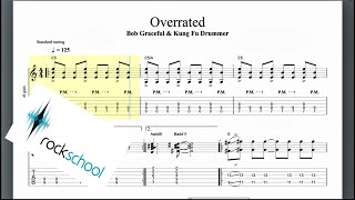 Overrated Rockschool Grade 3 Guitar [upl. by Griselda]