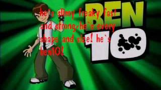 Ben 10 Theme Original Series Lyrics [upl. by Cirdnek670]