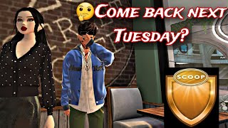 Come Back Next Tuesday  Avakin Life New Fashion Scoop Event 2023  Scoop Badges Avakin Life [upl. by Viridi]