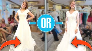 Shopping For The PERFECT Wedding Dress [upl. by Assiar168]