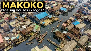 MAKOKO Whats Inside the FLOATING SLUM of Lagos Nigeria [upl. by Esinet]