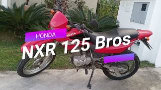 HONDA NXR 125 BROS  FICHA TECNICA DA BROS [upl. by Chapa]