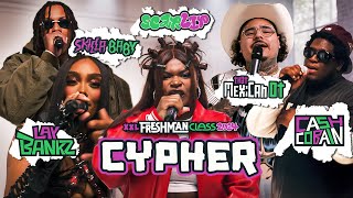 2024 XXL Freshman Cypher With That Mexican OT Skilla Baby ScarLip Cash Cobain and Lay Bankz [upl. by Enrobso]