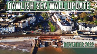 Dawlish Sea Wall Tour November 2022 [upl. by Gaige]