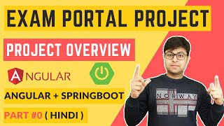 🔴ExamPortal using Boot Angular  Project Overview  Project Demo Software Required Examportal 0 [upl. by Nelav]