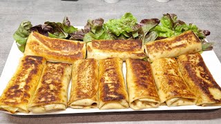 recette de crêpes salés jambon et fromage facile à faire 😋 [upl. by Hilaire193]