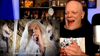 ERB GANDALF vs DUMBLEDORE REACTION  Let The Old Guys Rock [upl. by Oremo]