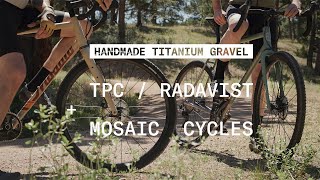 Behind the Build TPC x Mosaic Handmade Titanium Gravel Bikes  The Pros Closet [upl. by Kinney]