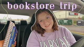 let’s go get a planner bookstore vlog 📚🦋✨🤭 [upl. by Neom]