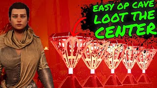 EASIEST OP CAVE LOOT on The CENTER In Ark Survival Ascended How To Run Puzzle Jump Cave [upl. by Santana]