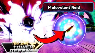 COM ESSE DECK VOCE PASSA A NOVA MALEVOLENT RAID NO ALL STAR TOWER DEFENSE ROBLOX [upl. by Jaan]