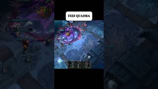 FIZZ QUADRAKILL  FIZZ GUIDE S1413  FIZZ MONTAGE S1413 fizz shorts wildrift lolgameplay [upl. by Kotick]