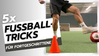 5 Fußball Tricks für Fortgeschrittene I Verbessere dein Dribbling mit effektiven Skills [upl. by Waring]