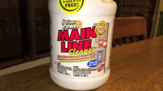 Main Line Cleaner Review [upl. by Fidel]