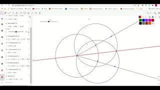 Geogebra bisettrice di un angolo [upl. by Oicinoid667]