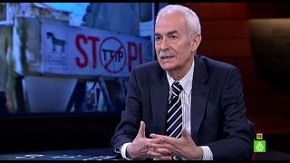 Entrevista al economista Juan Ignacio Crespo sobre el TTIP en ‘El Intermedio’ [upl. by Kieryt]