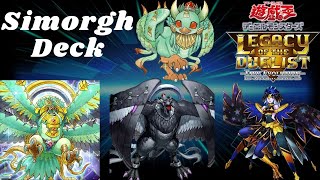 YUGIOH Legacy Of The Duelist Link Evolution Simorgh deck explanationreplays MR5 [upl. by Ameyn277]