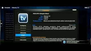 KODI Konfiguracja PVR IPTV Simple Client [upl. by Sitoeht]