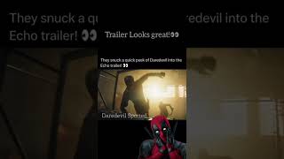 Marvels Echo Trailer  Daredevil Spotted  New Eternity  marvel dcsuperheroes [upl. by Maidy]