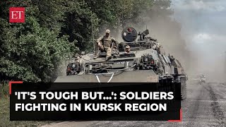 RussiaUkraine War Soldiers fighting in Kursk region say its tough but worth it [upl. by Fasta]