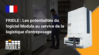 FRIDLE  Les potentialités du logiciel Modula au service de la logistique dentreposage [upl. by Amis]