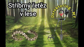 Detektor kovu  nalezen stříbrný řetěz a další věci [upl. by Reyam]