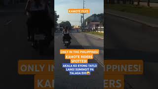 KAMOTE RIDERS ON THE GO ONLY IN THE PHILIPPINES rider [upl. by Kella965]