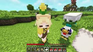 Daisy ADOPTS a BABY ZOMBIE In Minecraft [upl. by Huckaby]