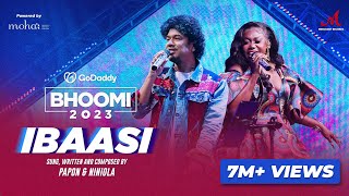 Ibaasi  GoDaddy IN Bhoomi 2023  Papon Niniola  Salim Sulaiman  Afro Assamese Bihu African Deori [upl. by Erdnad794]