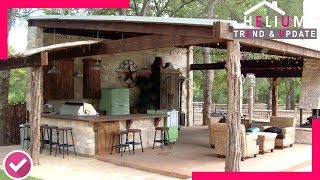 BEST COLLECTION 40 Rustic Outdoor Kitchen Ideas That You May Have Never Seen Before  HELIUM [upl. by Amerd]