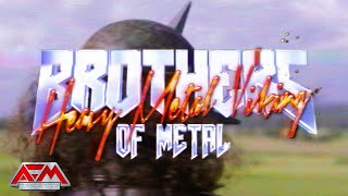 BROTHERS OF METAL  Heavy Metal Viking 2024  Official Music Video  AFM Records [upl. by Urana]