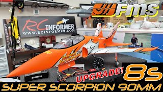 FMS SUPER SCORPION 90mm 8S Upgrade By RCINFORMER [upl. by Sihon916]