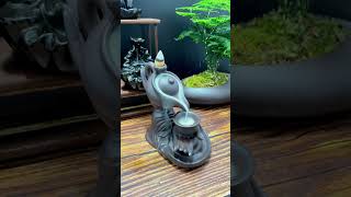 Mesmerizing Backflow Incense Fountain  Relaxing Smoke Art DemonstrationBackflowIncense SmokeArt [upl. by Nosreh813]