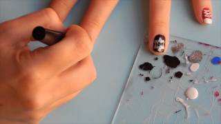 Decoración de uñas Converse Nail Art [upl. by Channing]