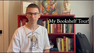 Bookshelf Tour of a Sophomore Philosophy Student [upl. by Yeldar519]