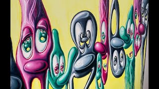 Kenny Scharf  David Totah Gallery Solo Show 2024 [upl. by Jollenta533]