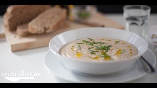 Receta de Vichyssoise vegana fácil [upl. by Elberfeld]