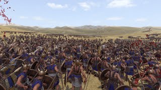 AGAMEMNON VS RAMESSES TOTAL WAR PHARAOH DYNASTIES [upl. by Auoy69]