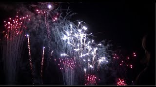 Feux dartifice Les Nuits du Titanic  Cherbourg 4 Aout 2012 [upl. by Aissyla]