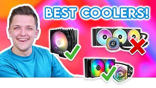 Best CPU Coolers to Buy in 2024 👀 Testing The Most Popular Air amp Liquid Coolers [upl. by Esiouqrut929]