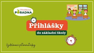 Přihlášky do základní školy [upl. by Nah]