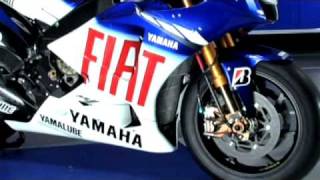 MCN Sport Video Yamaha unveils Valentino Rossis 2009 YZRM1 [upl. by Ardekal639]